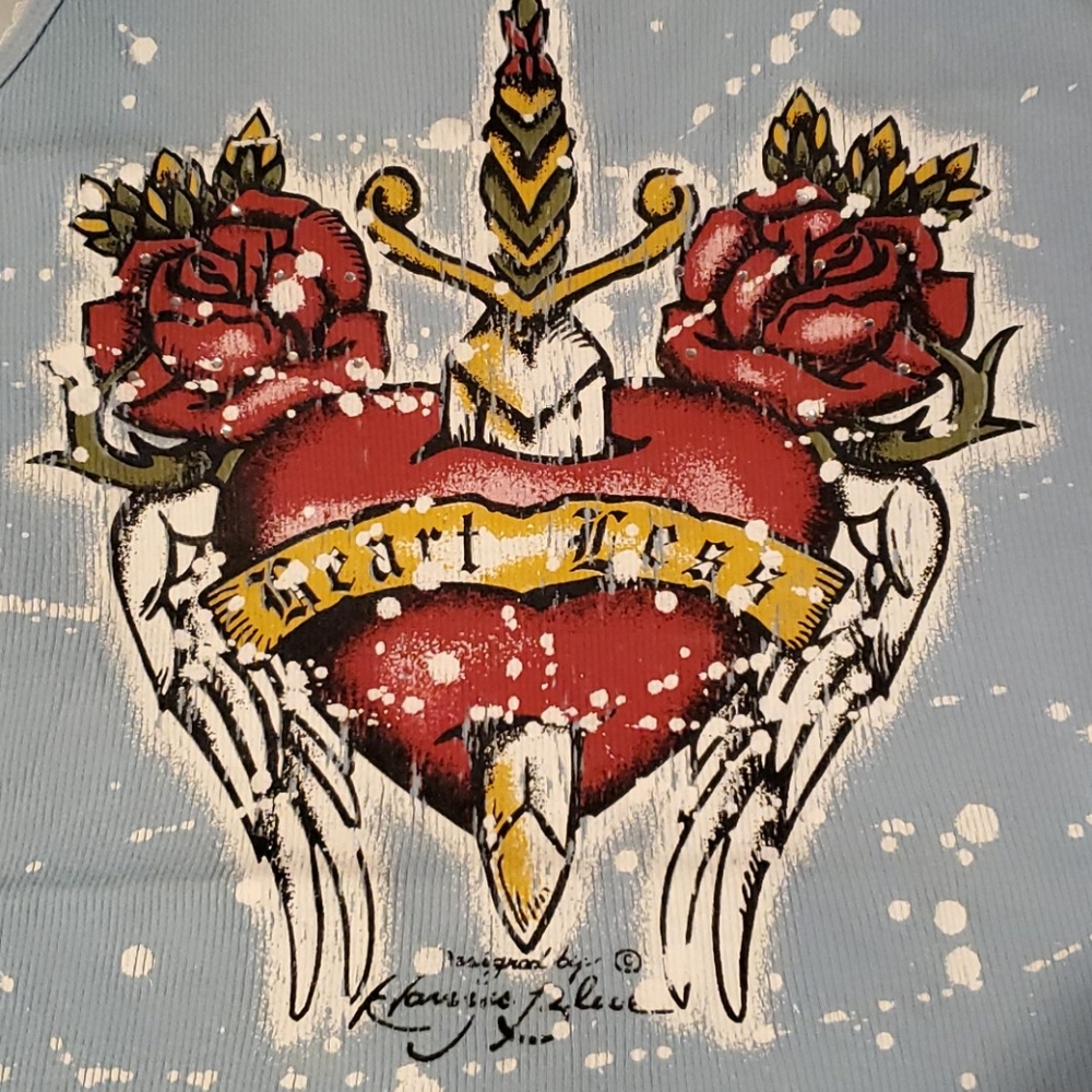 Heartless Rocker Biker Tank - Picture 2 of 4